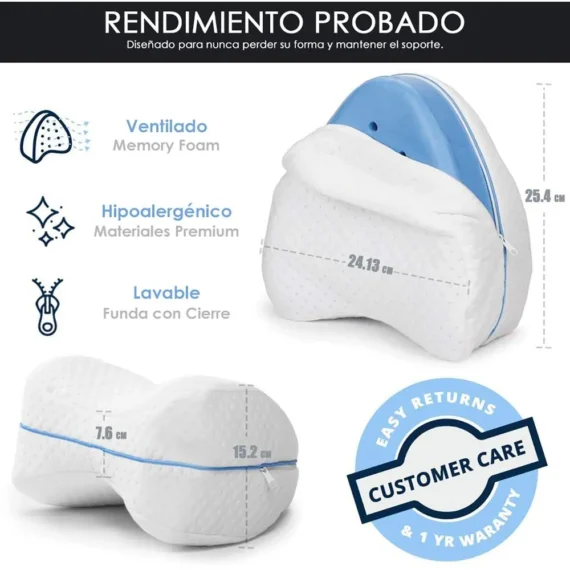 Almohada Ergonómica de Piernas y Rodilla (4)