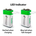Batería Recargable de Litio 9V (7)