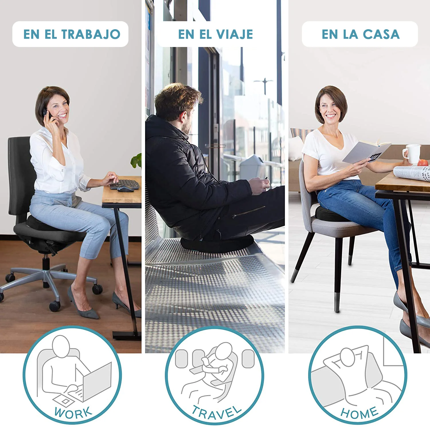 Cojín tipo Dona para coxis (4)