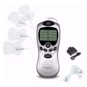 Electro Estimulador + 4 Parches Digital Ondas Tens