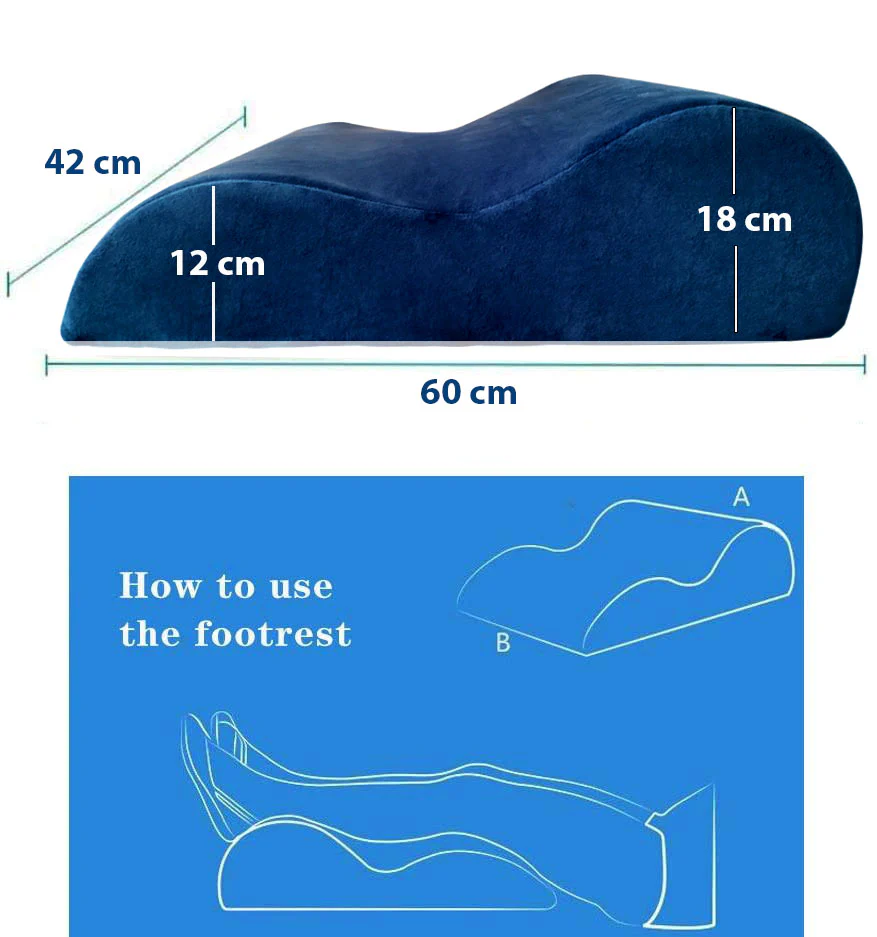 Elevador Ergonómico de Piernas con Funda para Varices (5)