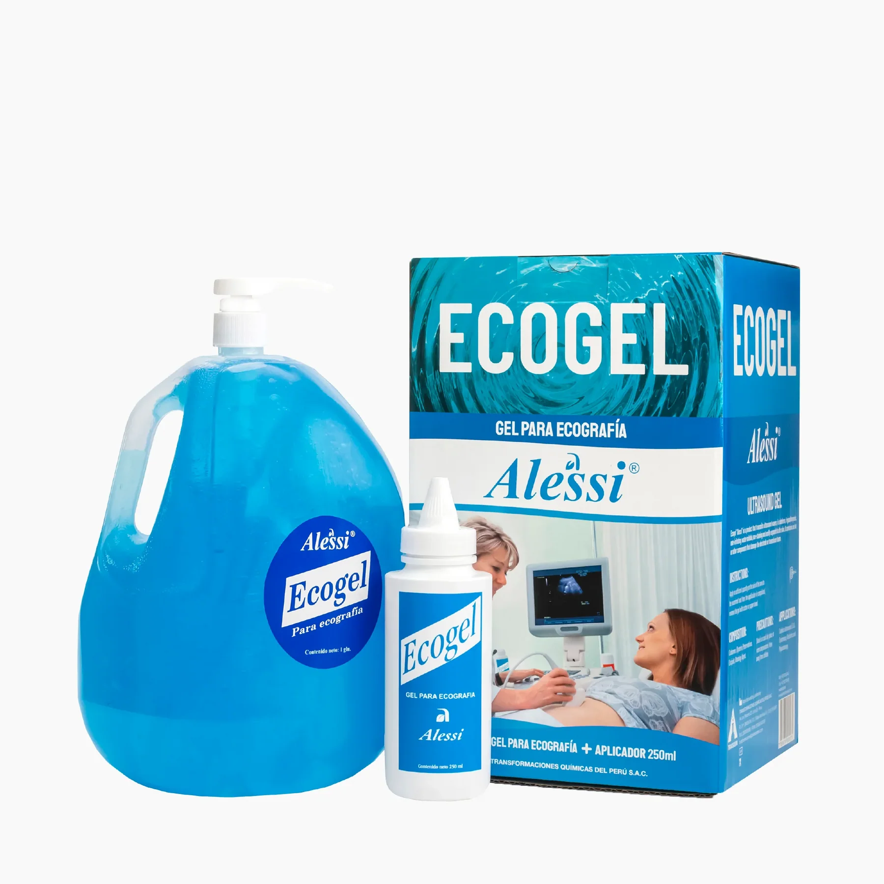 Gel Ecoconductor para Ultrasonido y Electroterapia – ECOGEL