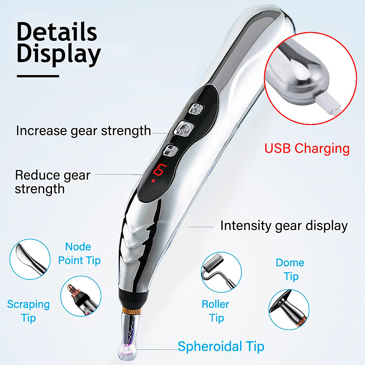 Lapiz Recargable de Acupuntura (6)