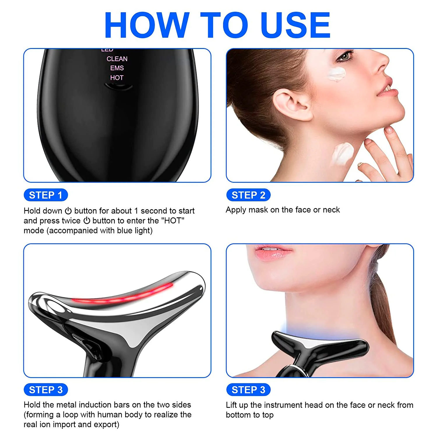 Masajeador Rf Led Reductor (5)