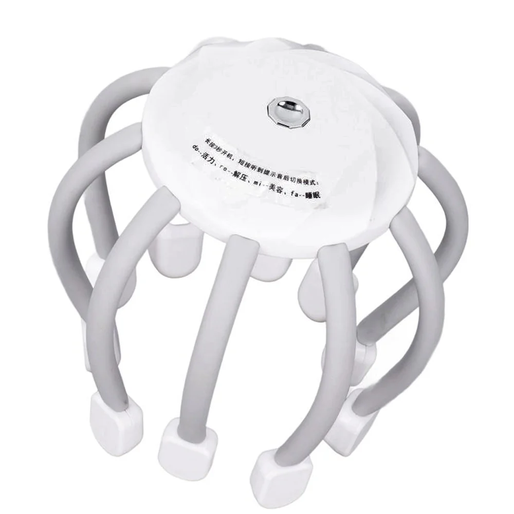 Masajeador de Cabeza tipo Pulpo con Vibración (6)