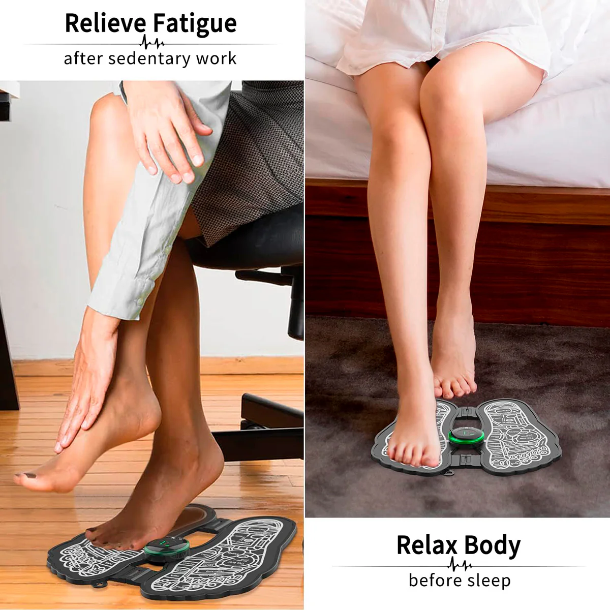 Masajeador de Pies EMS Recargable (1)