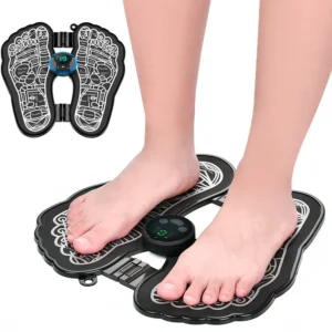 Electroestimulador de Pies, Plegable, Recargable y Portátil