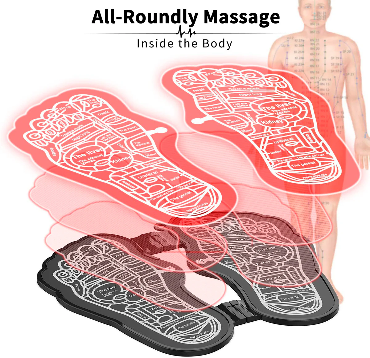 Masajeador de Pies EMS Recargable (3)