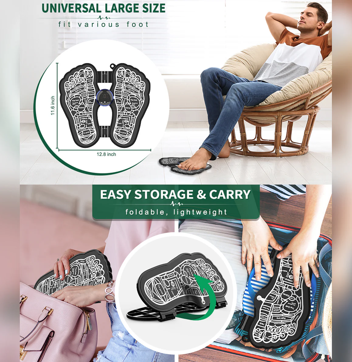 Masajeador de Pies EMS Recargable (5)