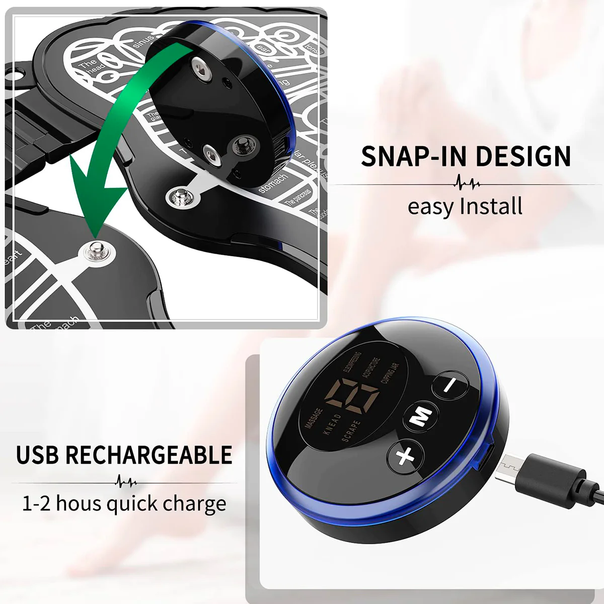 Masajeador de Pies EMS Recargable (9)