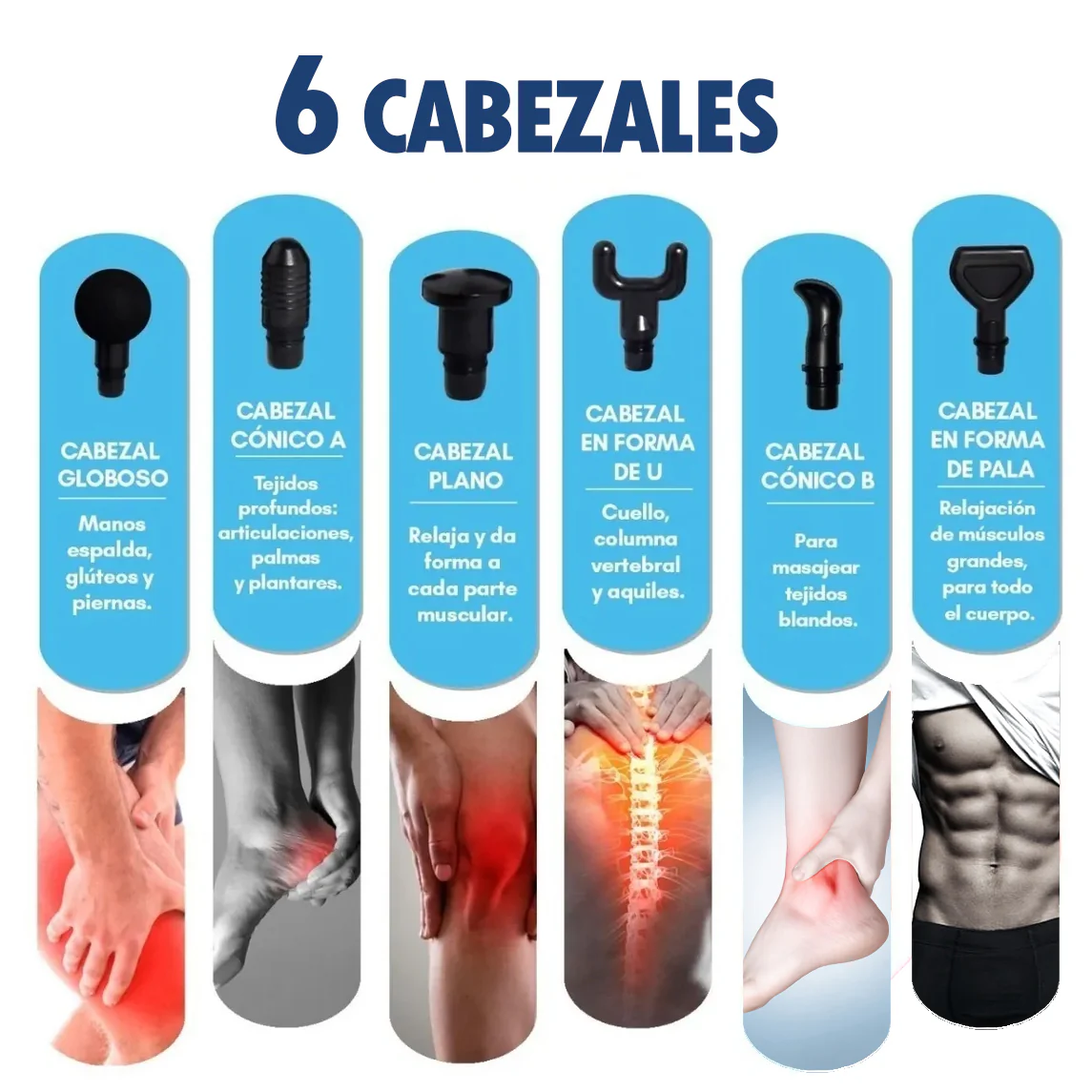 Pistola de Masaje Muscular 30 Niveles – Profesional con pantalla LCD (5)