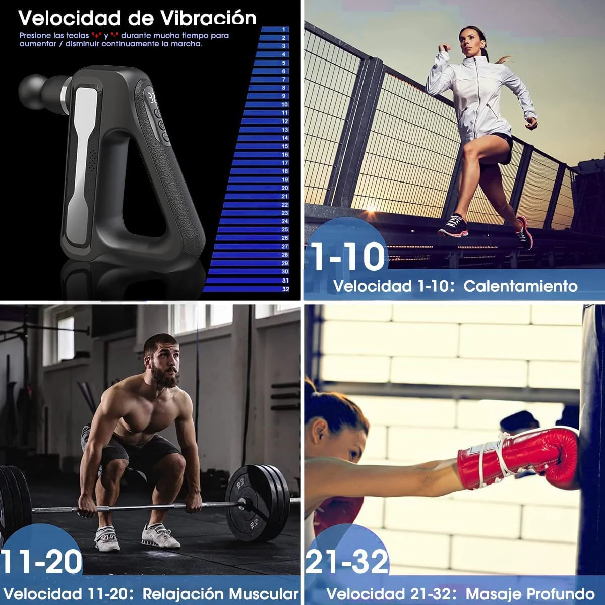 Pistola de Masaje Triangular (1)