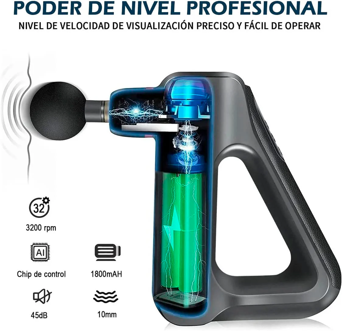 Pistola de Masaje Triangular (6)