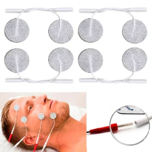 Set de 8 Electrodos Circulares para Rostro / Facial (Sin Equipo Incluido)